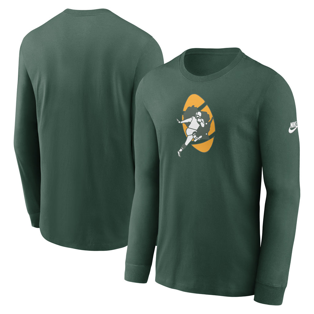 NFL Green Bay Packers Nike Rewind Essential Long Sleeve T-Shirt