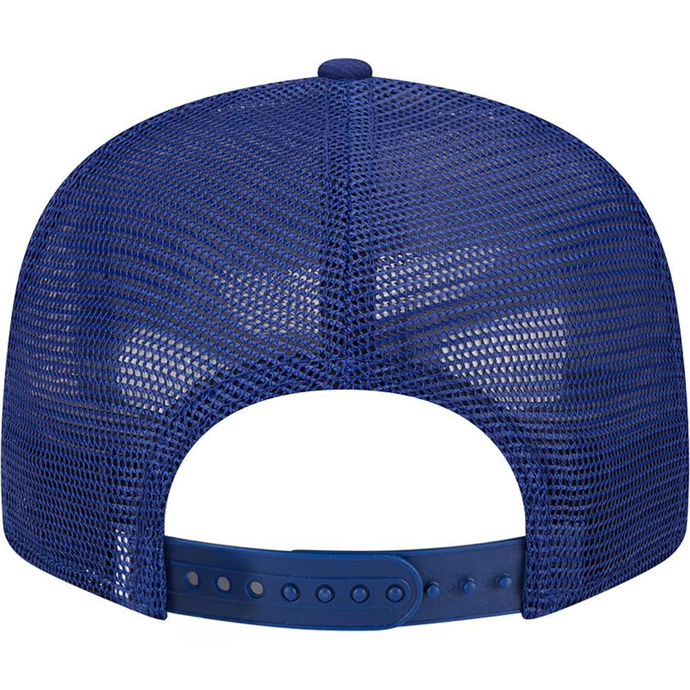 MLB Texas Rangers New Era Shadowline 9FIFTY Snapback Trucker Hat - Blue