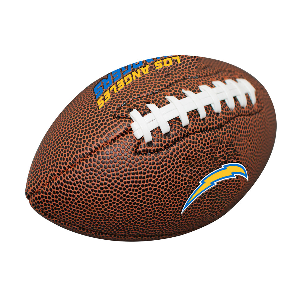 NFL Los Angeles Chargers Logo Brands Mini Composite Football - Brown