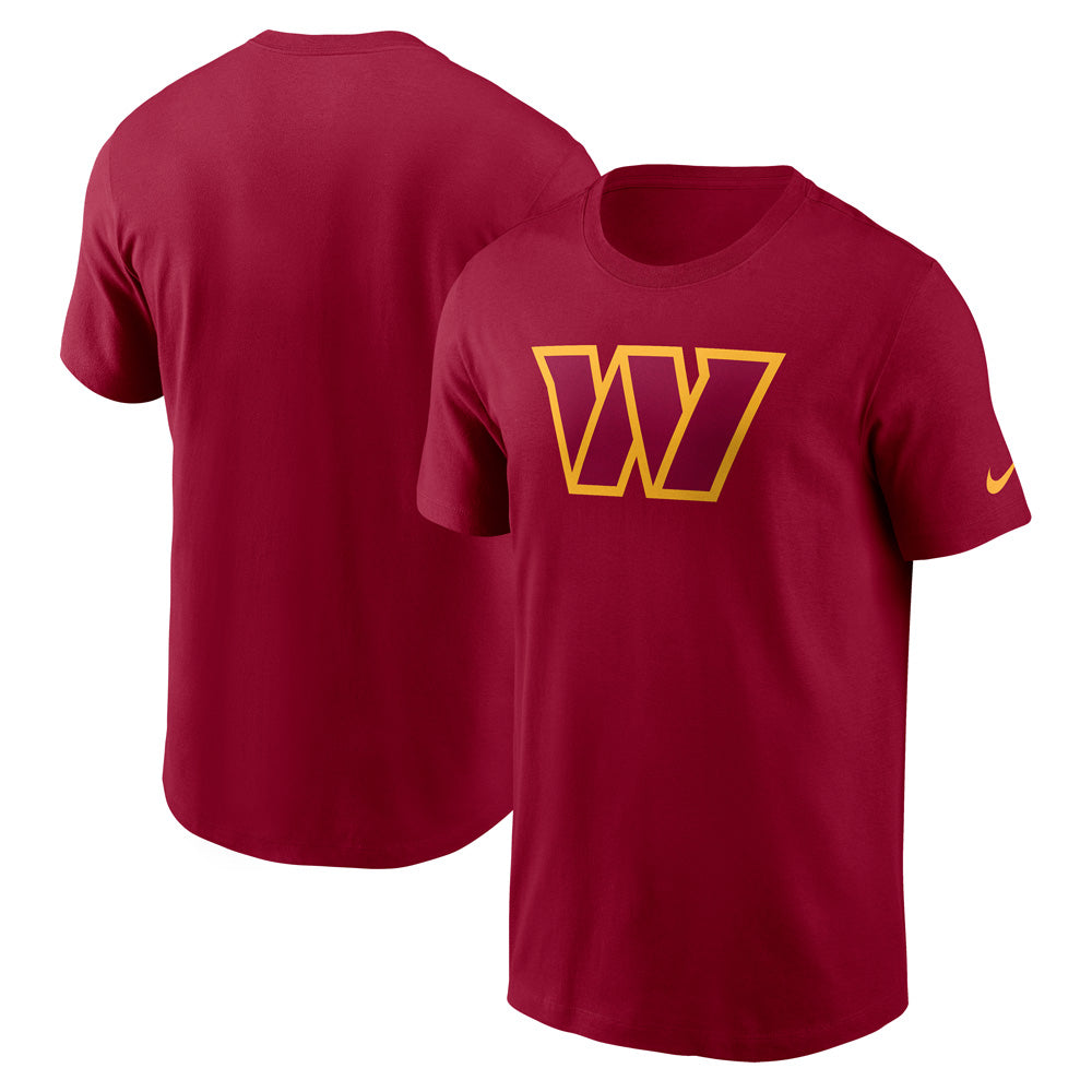NFL Washington Commanders Nike Logo Essential T-Shirt - Maroon