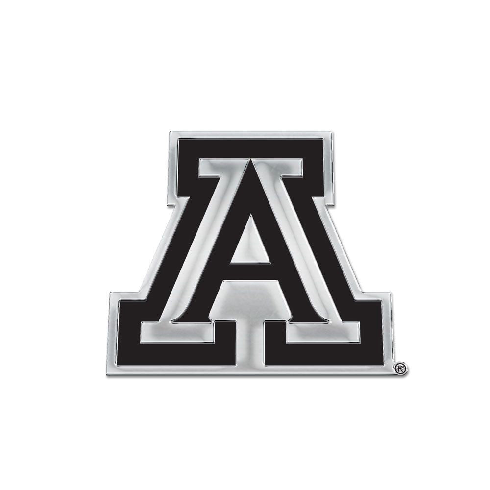 NCAA Arizona Wildcats WinCraft Chrome Auto Emblem
