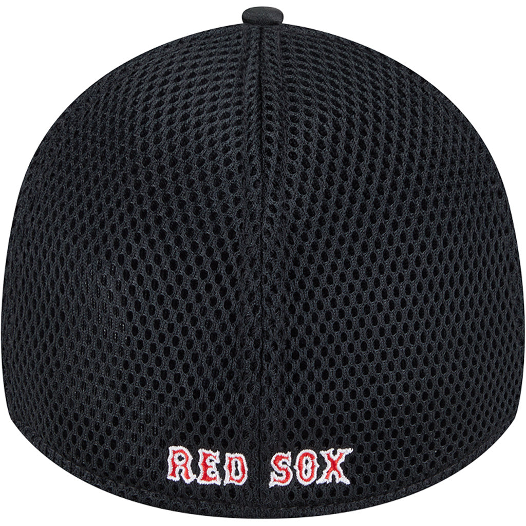 MLB Boston Red Sox New Era Black Camo 39THIRTY Flex Fit Hat - Black