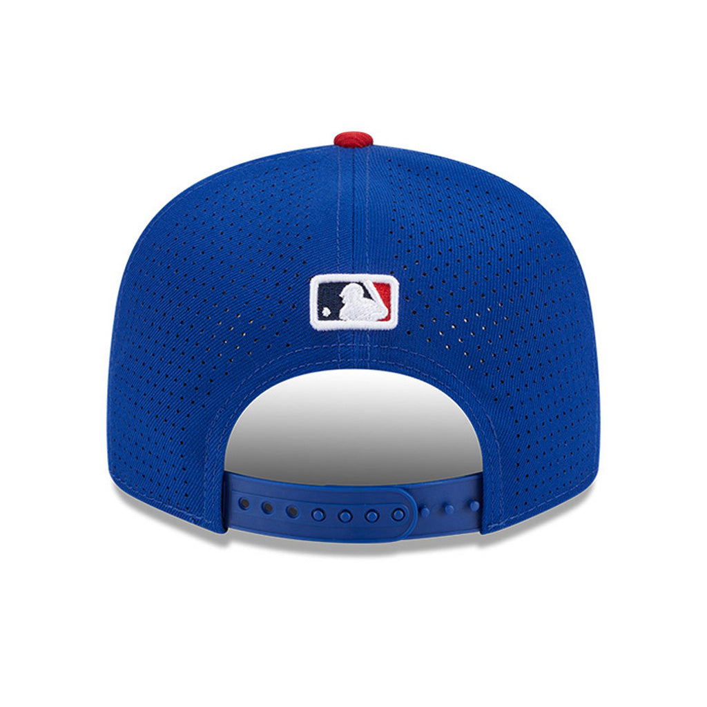 MLB New York Mets New Era 2025 All Star Game Workout 9FIFTY Split Panel Snapback Hat - Blue