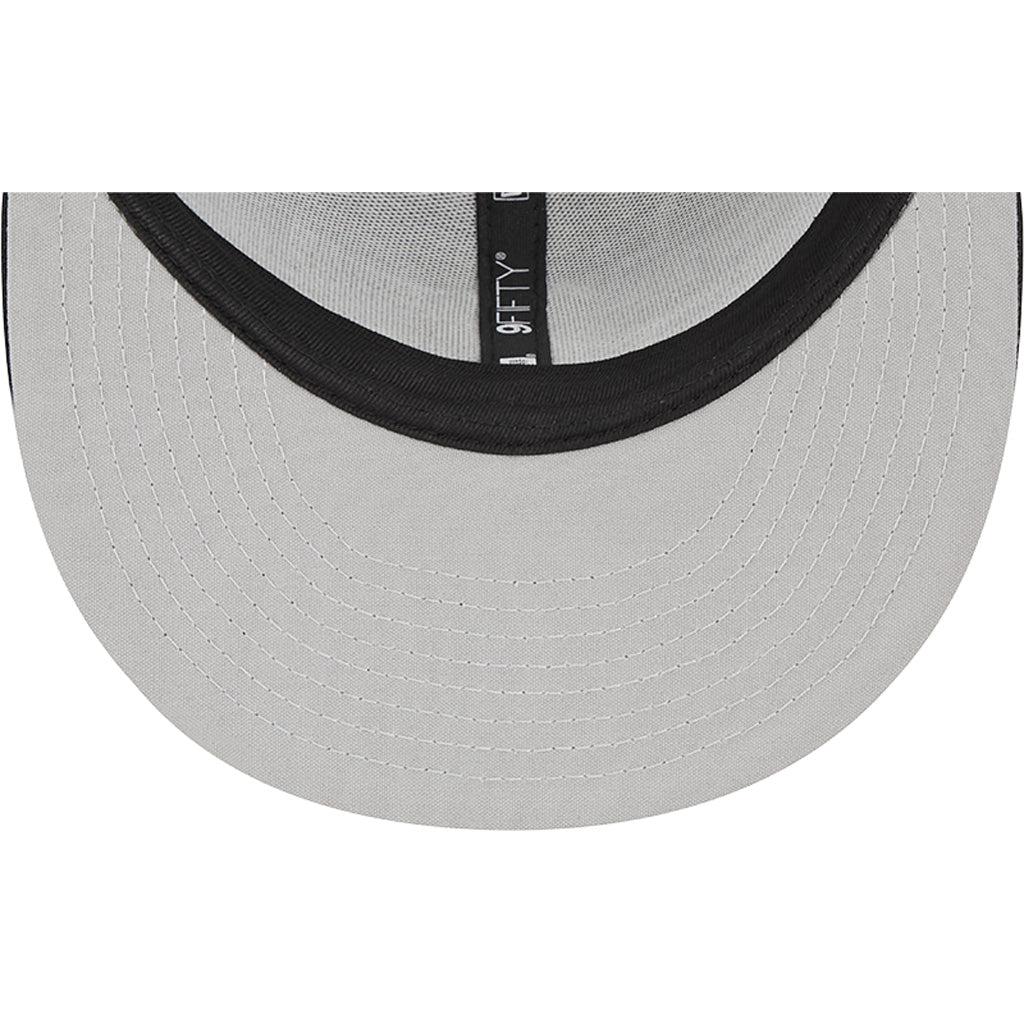 MLB Pittsburgh Pirates New Era Black & White 9FIFTY Snapback Trucker Hat - Black