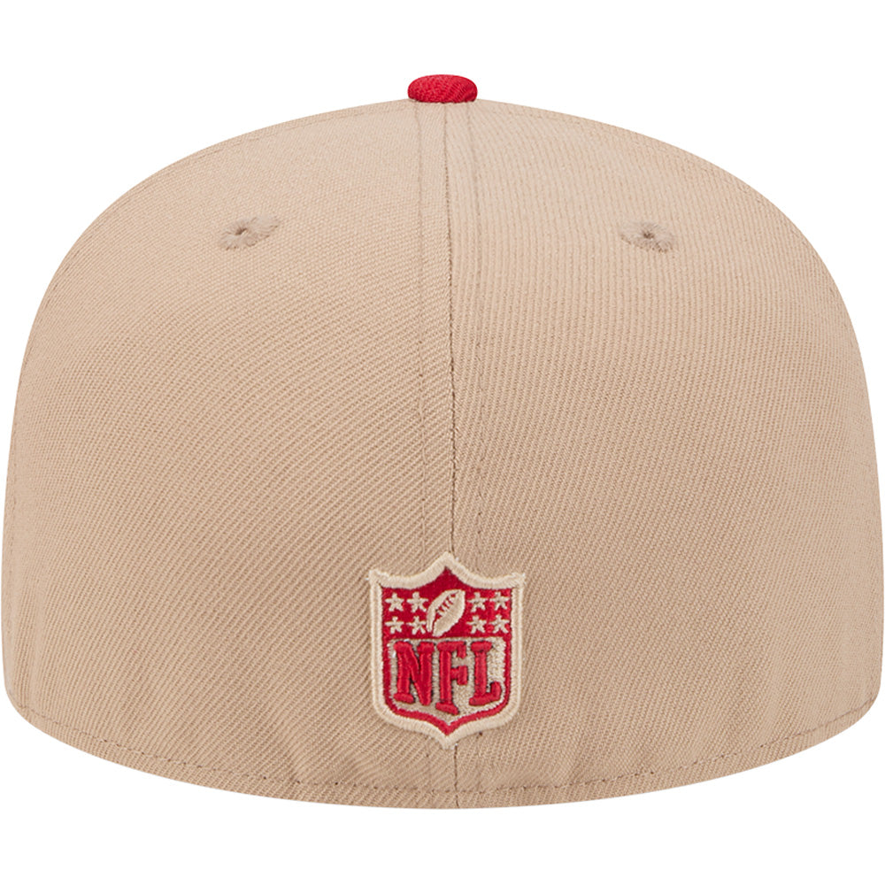 NFL San Francisco 49ers New Era Camel 59FIFTY Fitted Hat