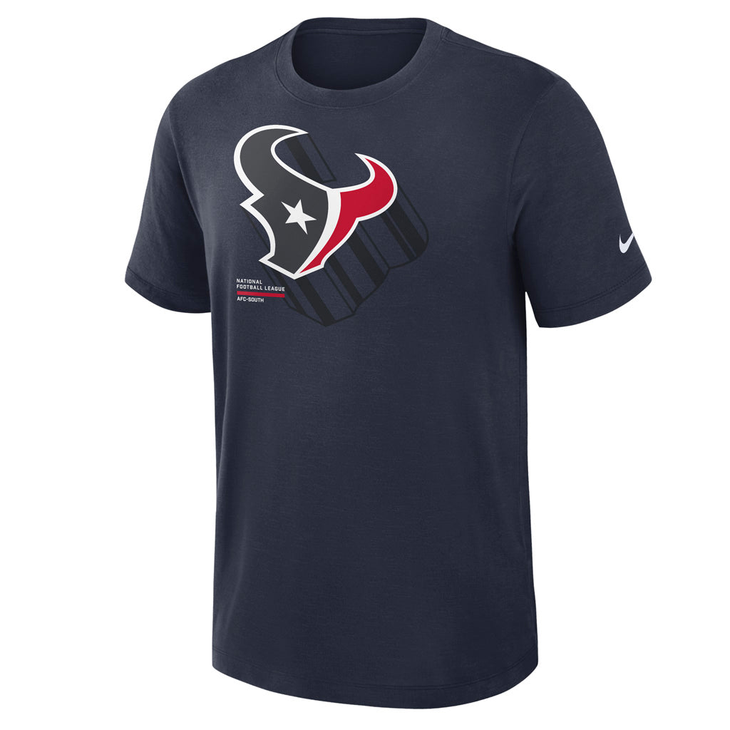 NFL Houston Texans Nike Slub T-Shirt - Navy