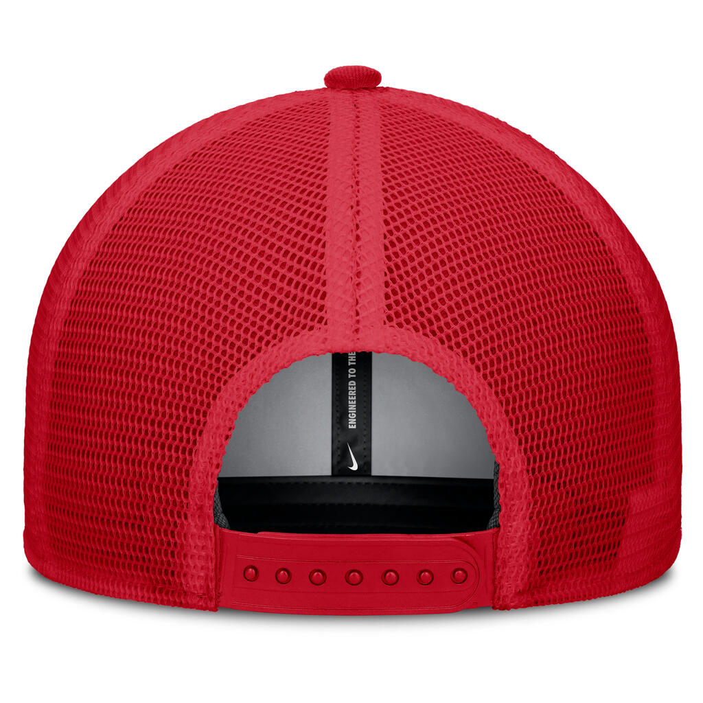 MLB Philadelphia Phillies Nike Two-Tone Tonal Logo Trucker Snapback Hat - Blue