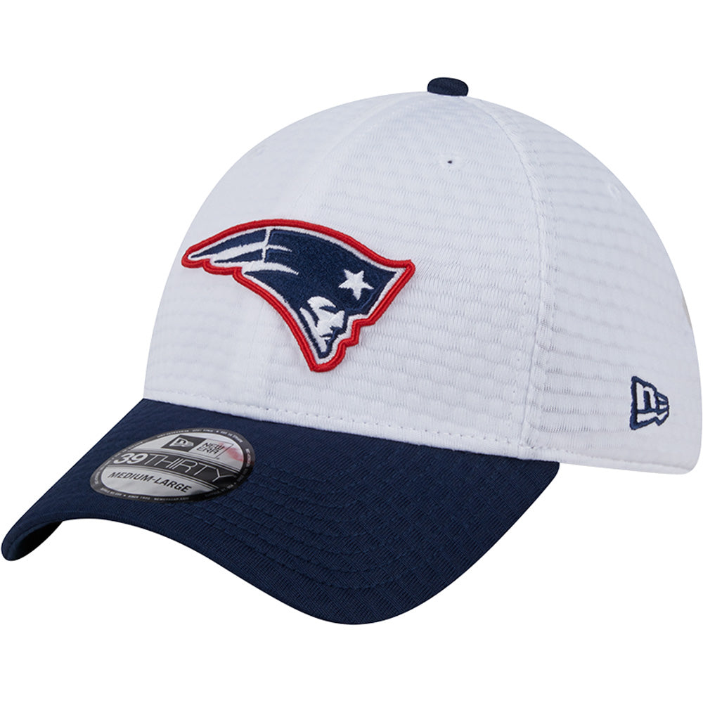 NFL New England Patriots New Era 2024 Training 39THIRTY Flex Fit Hat - White