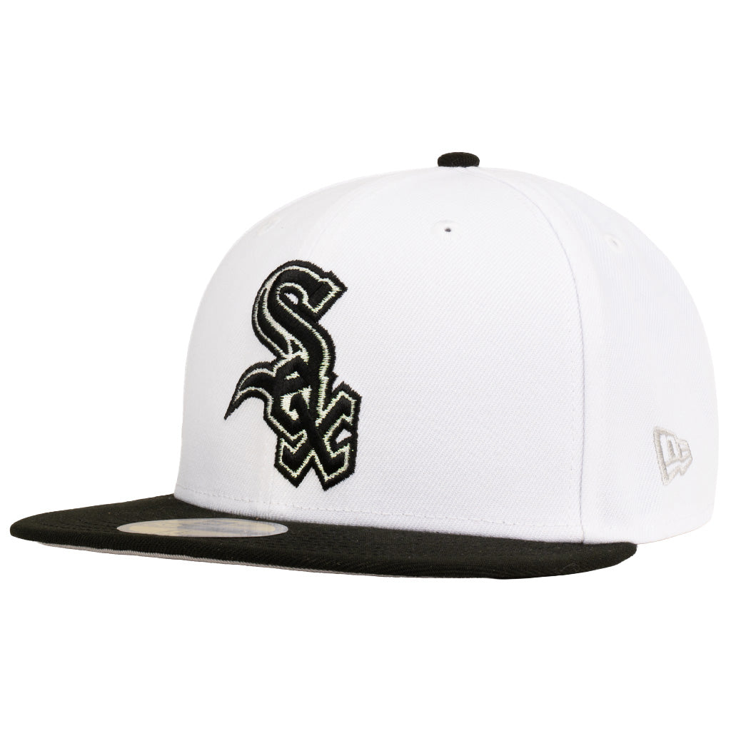 MLB Chicago White Sox New Era Space Shuttle 59FIFTY Fitted Hat - White
