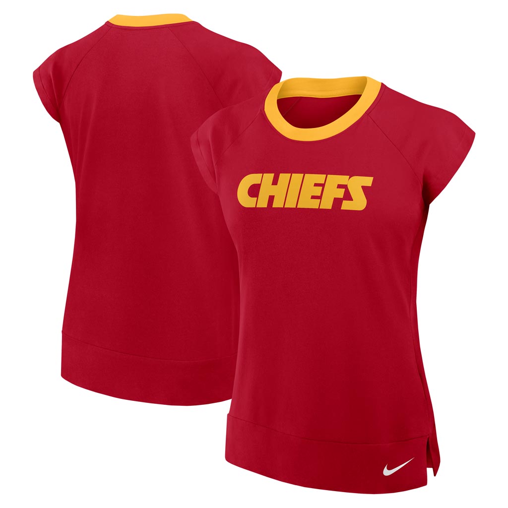 NFL Kansas City Chiefs Women's Nike Mid Sleeve Top - Red