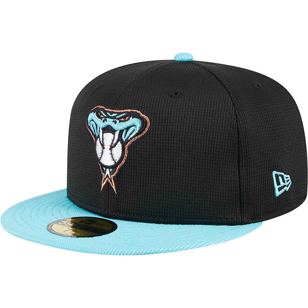 MLB Arizona Diamondbacks New Era 2025 Batting Practice 59FIFTY Fitted Hat - Black