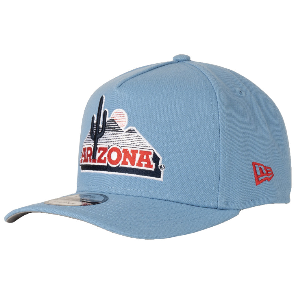 NCAA Arizona Wildcats New Era Vault Baseball Jersey Hook 9FIFTY A-Frame Snapback Hat - Blue