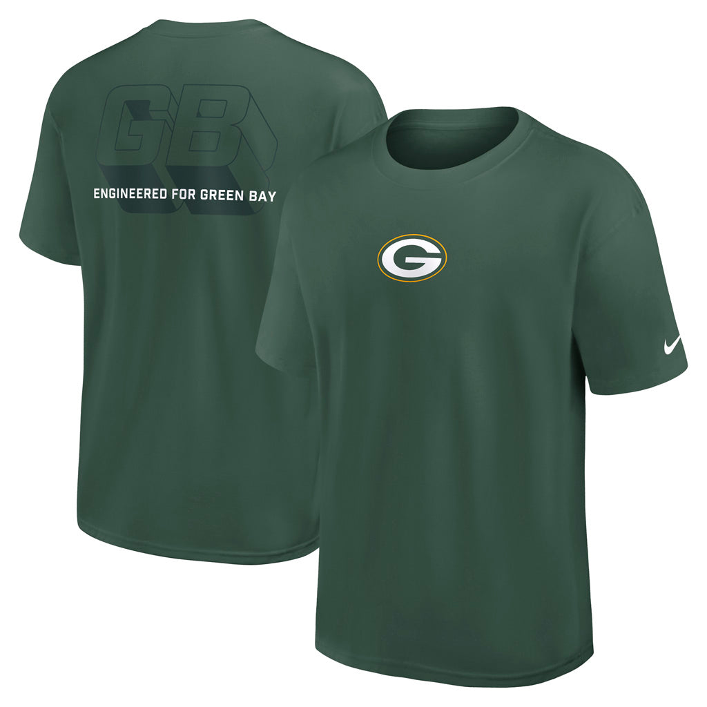 NFL Green Bay Packers Nike Essential Heavy Max90 T-Shirt - Green