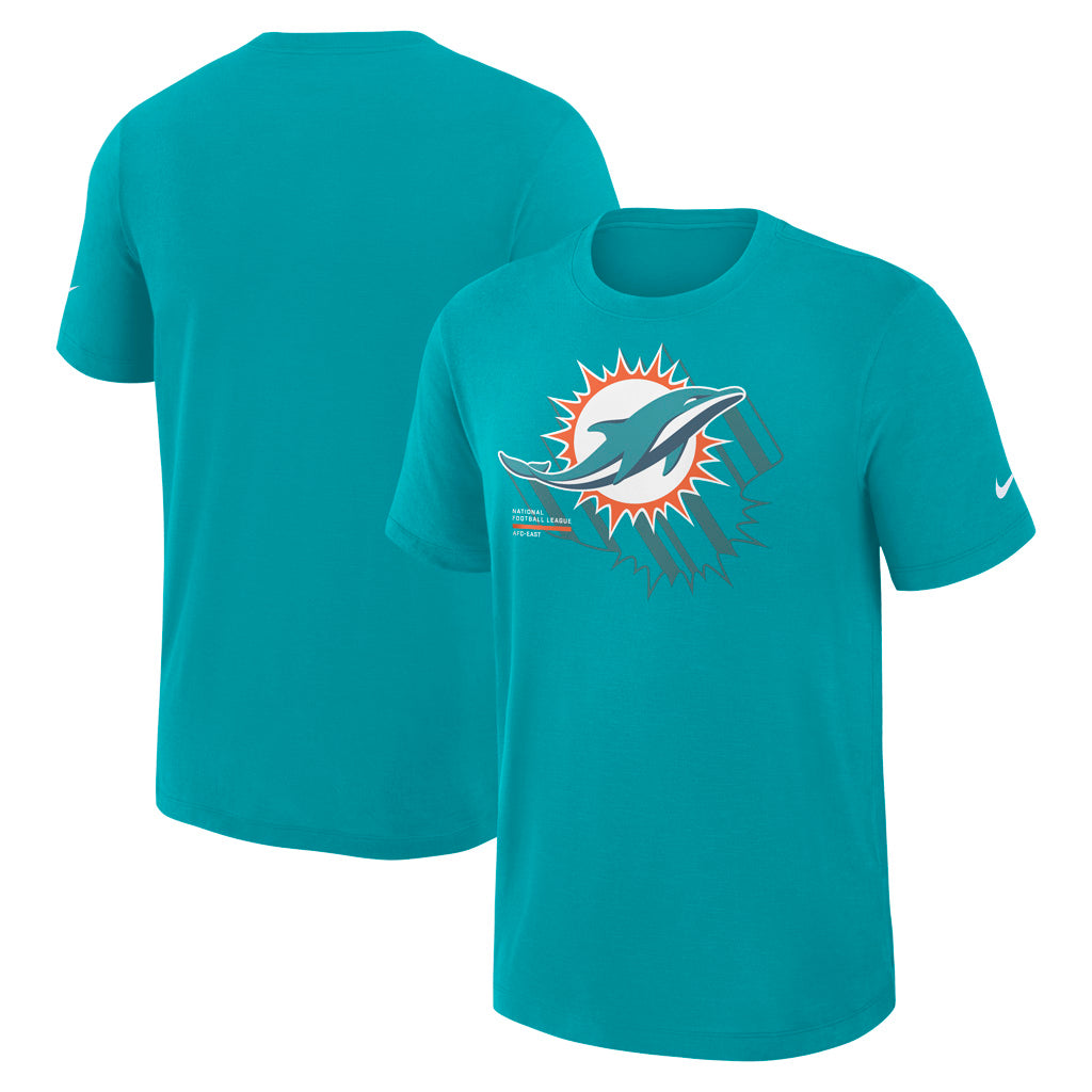 NFL Miami Dolphins Nike Slub T-Shirt - Teal