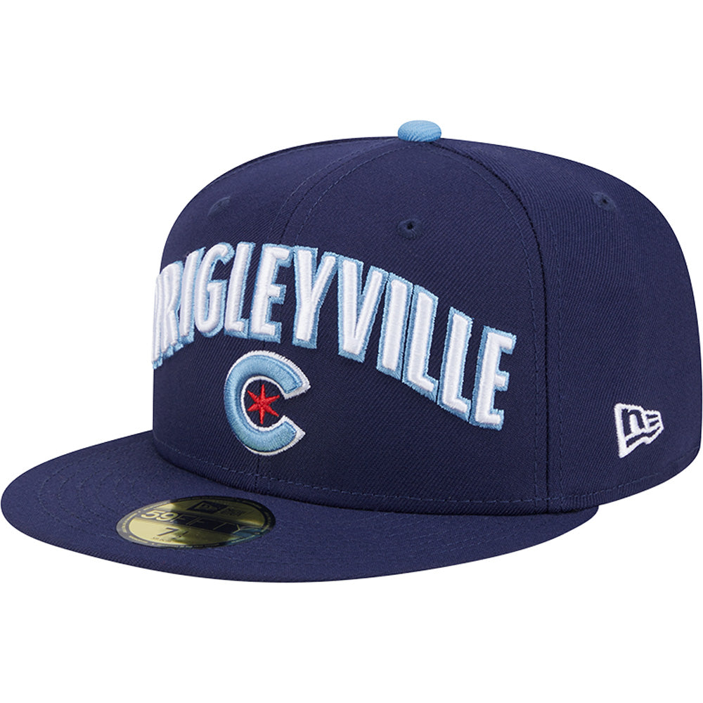 MLB Chicago Cubs New Era City Connect Alternate 59FIFTY Fitted Hat - Navy