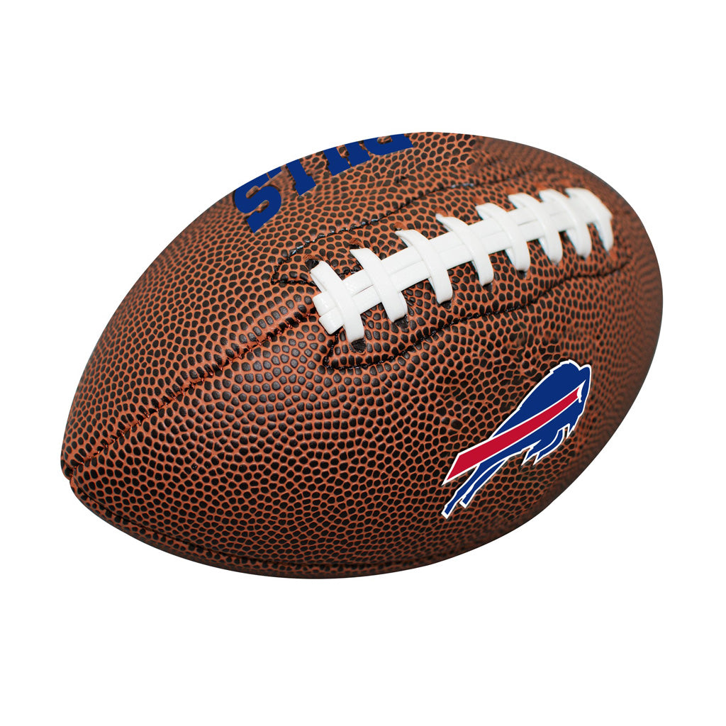 NFL Buffalo Bills Logo Brands Mini Composite Football - Brown