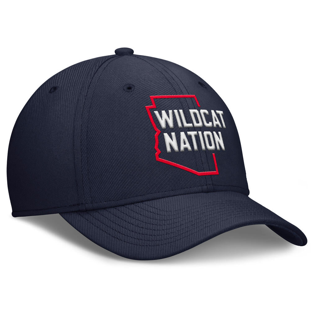 NCAA Arizona Wildcats Nike Wildcat Native Flex Fit Hat - Navy