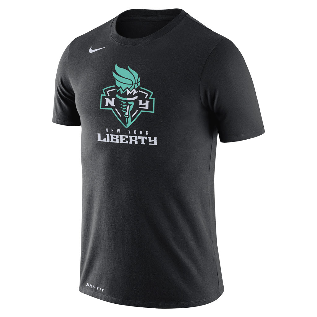 WNBA New York Liberty Nike Primary Logo T-Shirt - Black