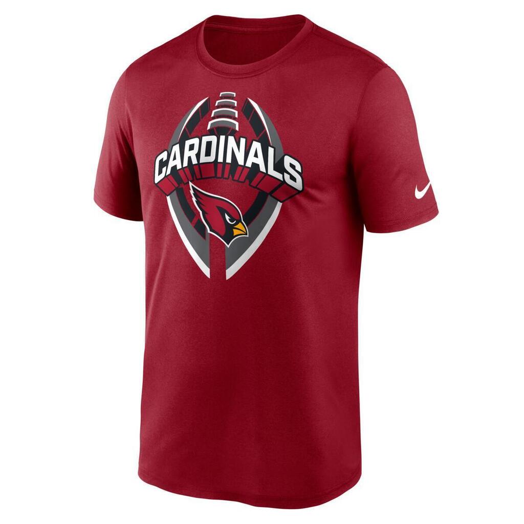 NFL Arizona Cardinals Nike 2025 Icon Legend T-Shirt - Black