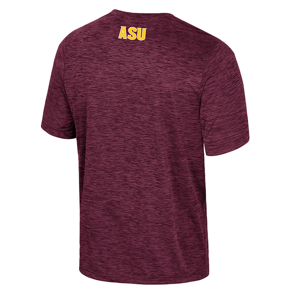 NCAA Arizona State Sun Devils Colosseum Always Sunny T-Shirt - Maroon