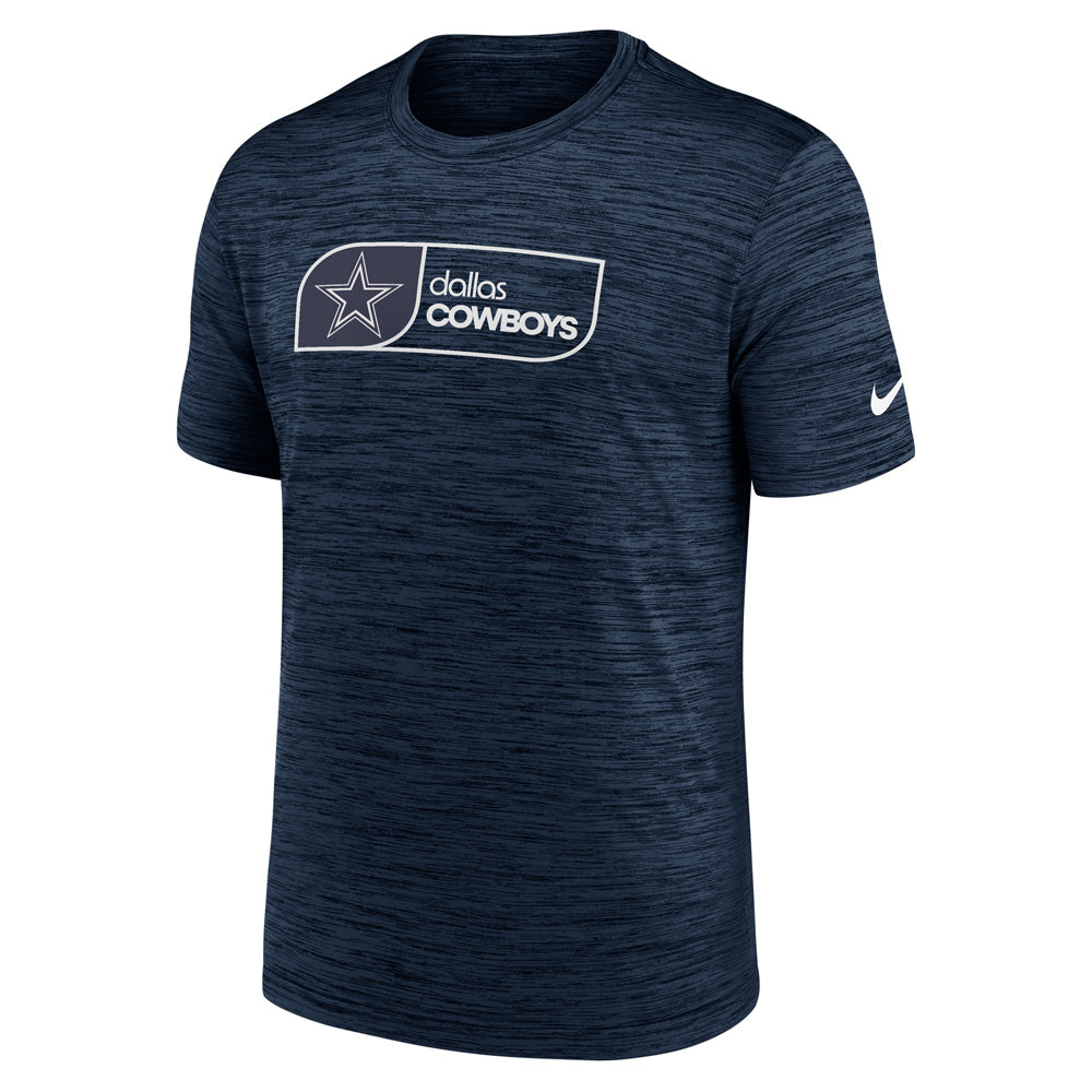 NFL Dallas Cowboys Nike Jock Tag Velocity T-Shirt - Navy