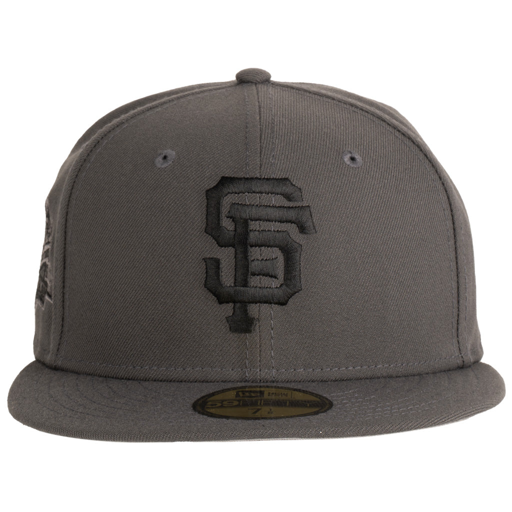 MLB San Francisco Giants New Era Tonal Graphite 59FIFTY Fitted Hat - Graphite