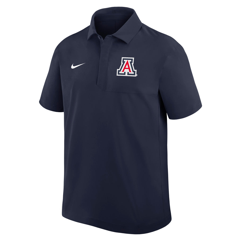NCAA Arizona Wildcats Nike Dri-Fit Woven Polo - Navy