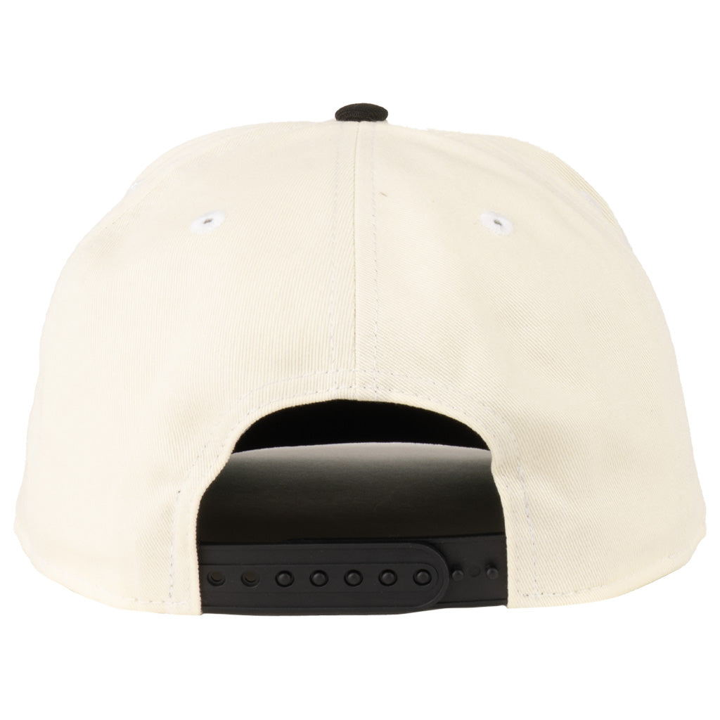 NFL Las Vegas Raiders New Era Primary Two-Tone TC 9FIFTY A-Frame Snapback Hat - Cream