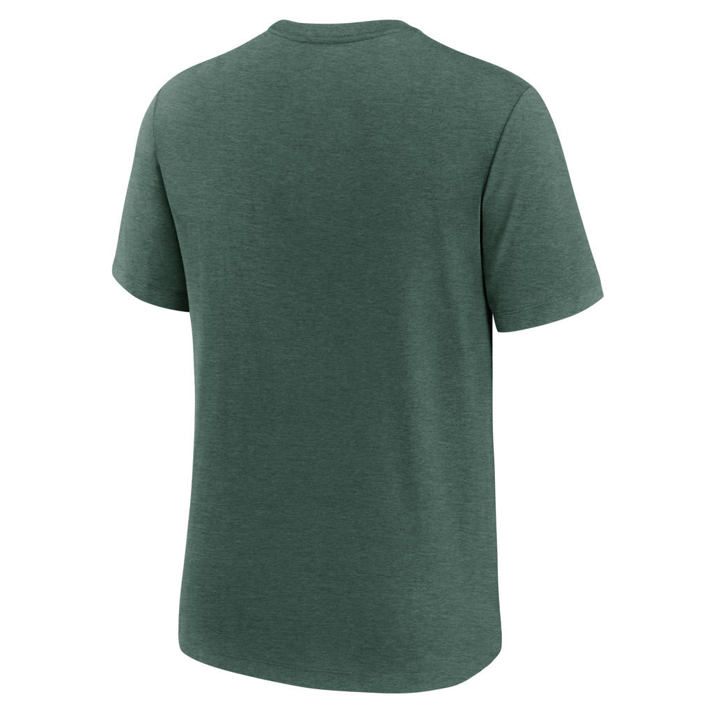NFL Green Bay Packers Nike Script Trail Triblend T-Shirt - Green