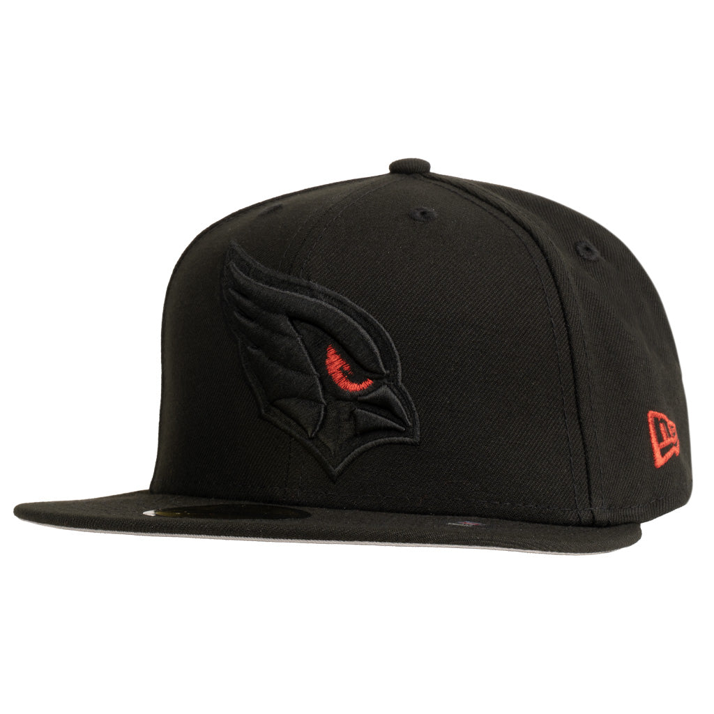 NFL Arizona Cardinals New Era Blackbird 59FIFTY Fitted Hat - Black