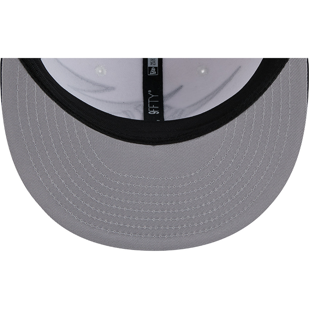 MLB New York Yankees New Era Jagged 9FIFTY Snapback Hat - White