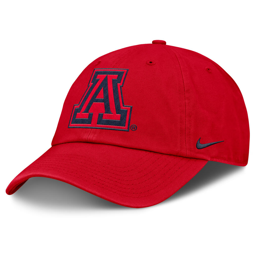 NCAA Arizona Wildcats Nike Tonal Primary Logo Slouch Adjustable Hat - Red