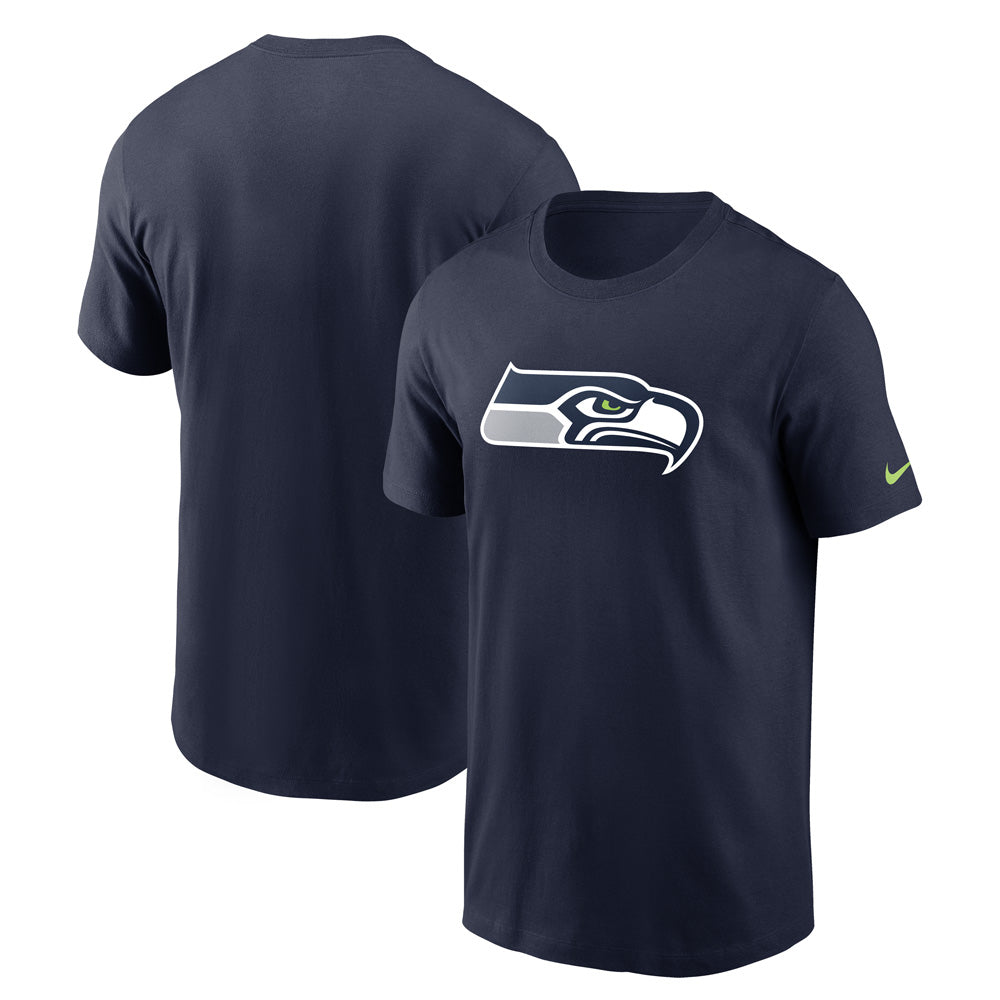 NFL Seattle Seahawks Nike Logo Essential T-Shirt - Navy