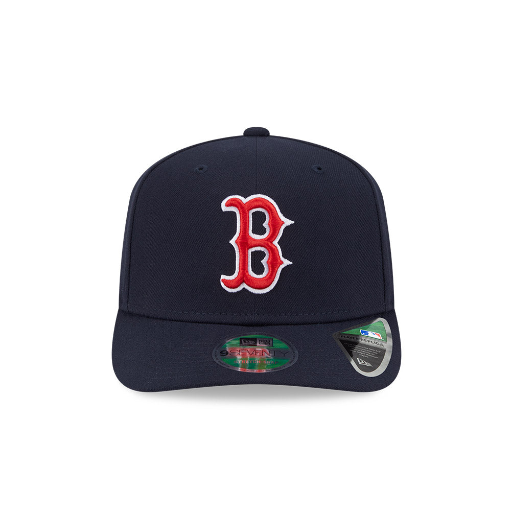 MLB Boston Red Sox New Era Player Replica 9SEVENTY Stretch-Snapback Hat - Navy