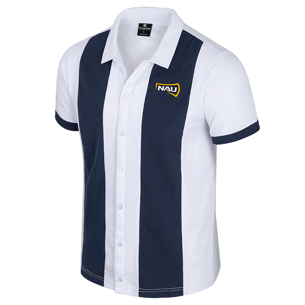 NCAA Northern Arizona Lumberjacks Colosseum Cambridge Button Up Shirt - White