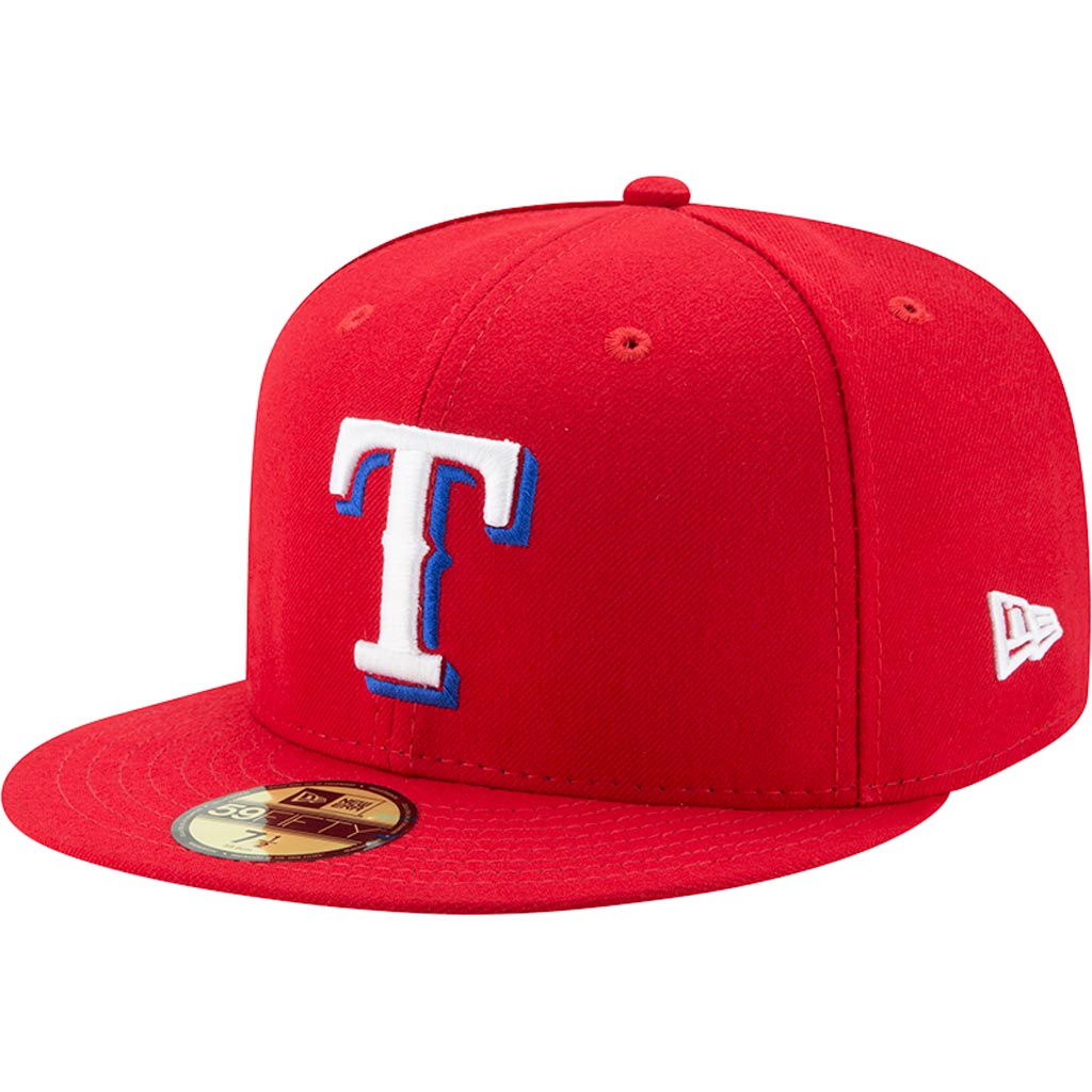 MLB Texas Rangers New Era Alternate Authentic Collection 59FIFTY Fitted Hat -Red