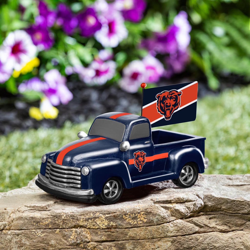 NFL Chicago Bears Evergreen Rally Truck Statue