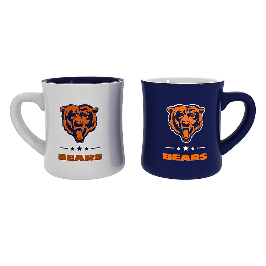 NFL Chicago Bears Evergreen 2-Pack 10oz Mug Set