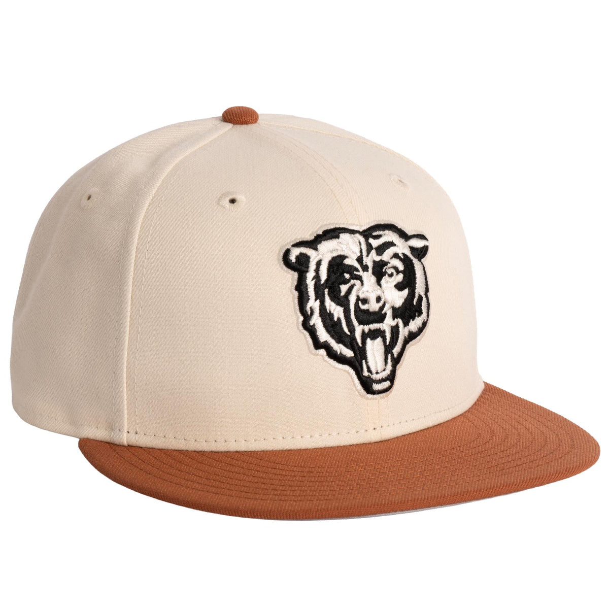NFL Chicago Bears New Era Fieldstone 9FIFTY Snapback Hat- Light Cream