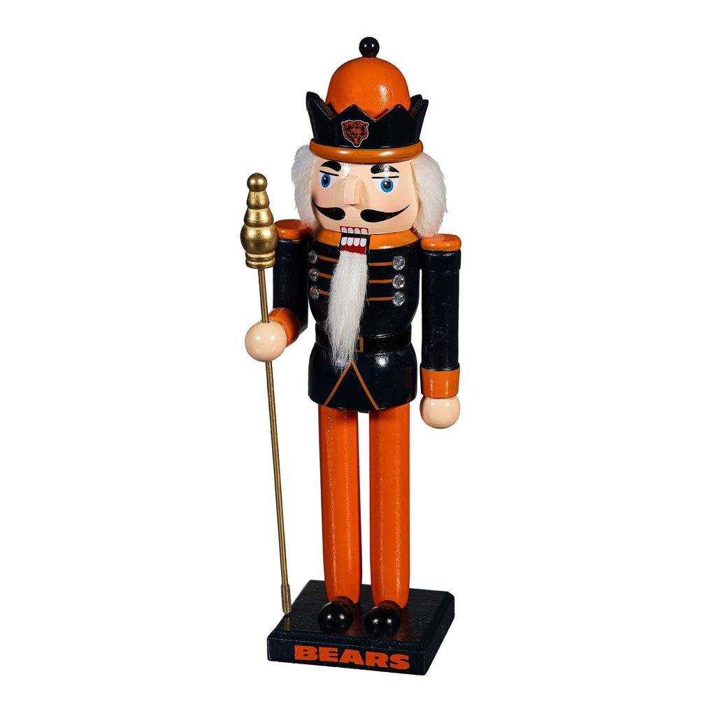 NFL Chicago Bears Evergreen 12" Nutcracker