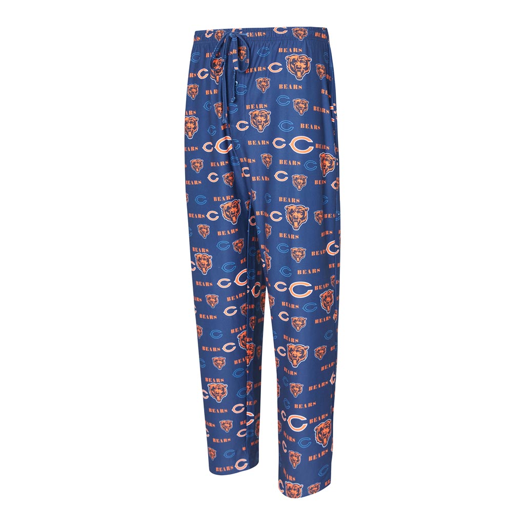 NFL Chicago Bears Concepts Sport Mosaic All Over Print PJ Pants - Navy