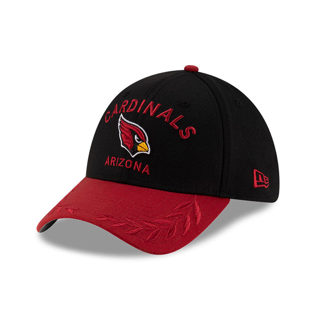 NFL Arizona Cardinals New Era 2025 Draft 39THIRTY Flex Fit Hat - Black