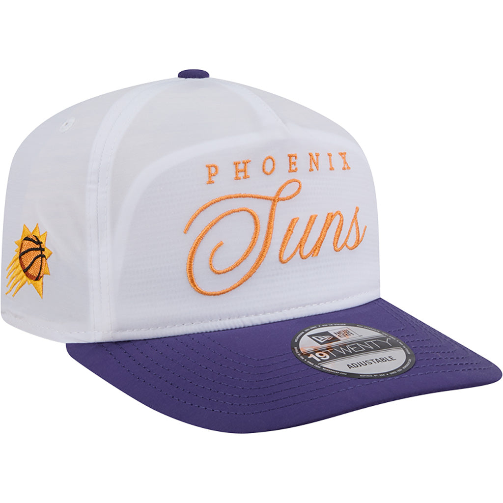 NBA Phoenix Suns New Era 2025 NBA Draft 9FIFTY Golfer Adjustable Hat - White