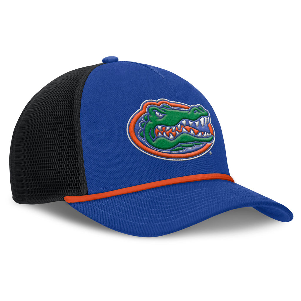 NCAA Florida Gators Nike Primary Logo Snapback Trucker Hat - Blue