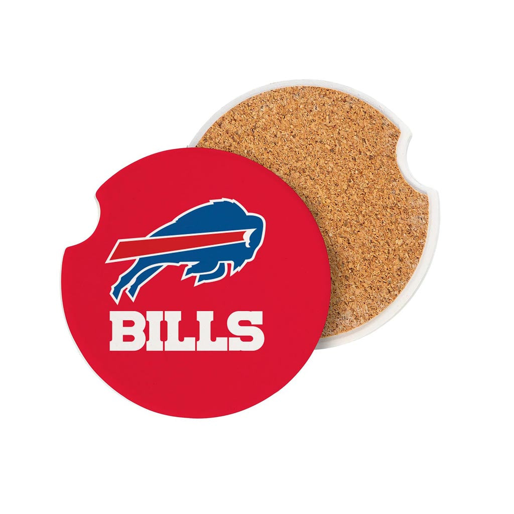 NFL Buffalo Bills Evergreen 2-Pack Car Coasters
