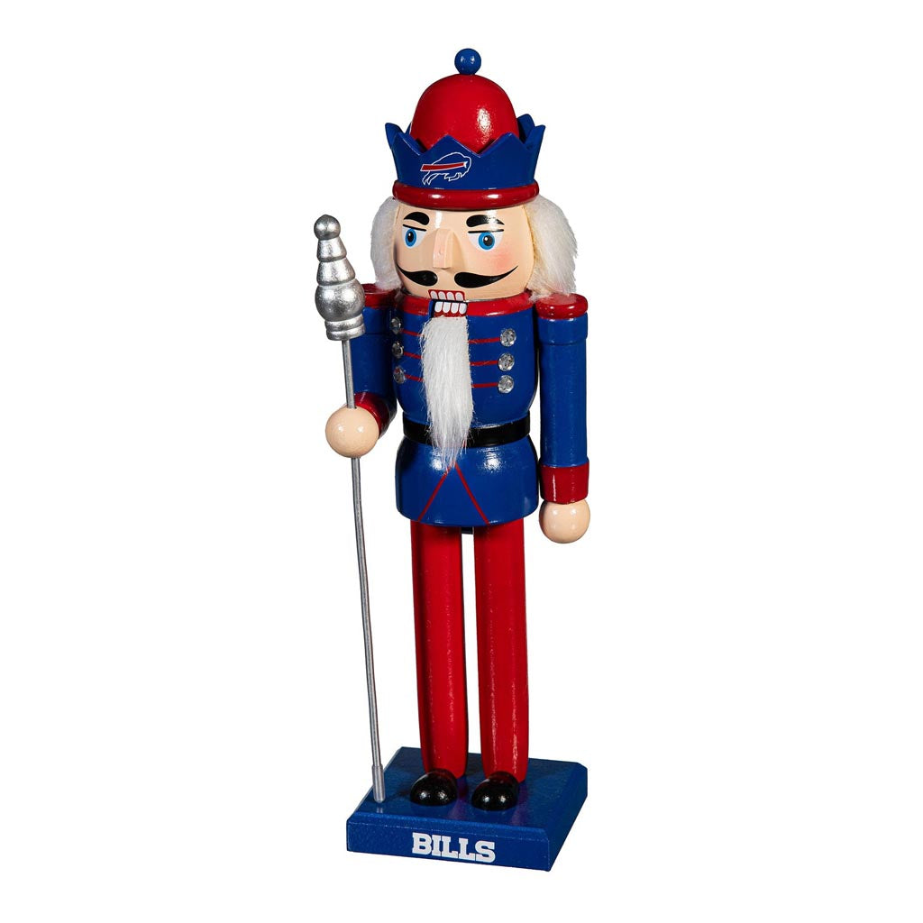 NFL Buffalo Bills Evergreen 12" Nutcracker