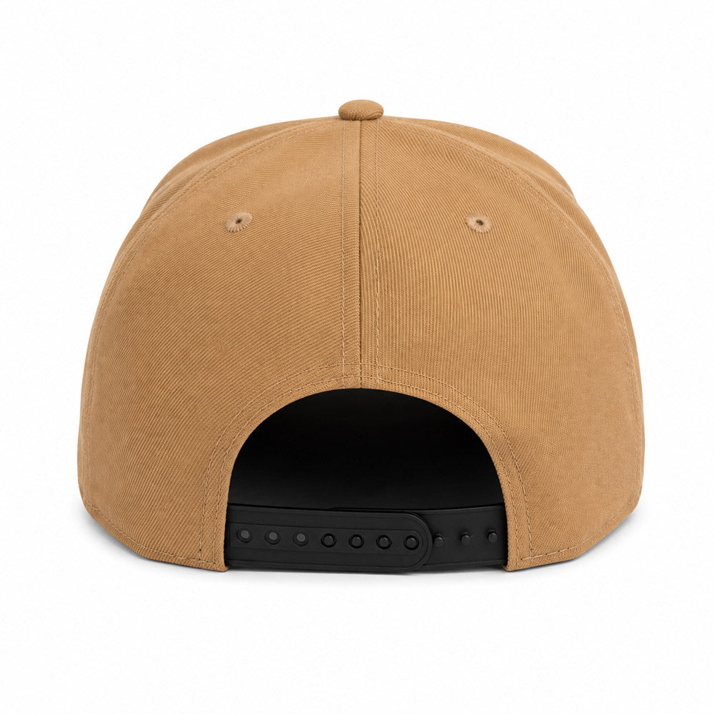 NFL Las Vegas Raiders New Era Khaki 9FIFTY A-Frame Snapback Hat - Khaki