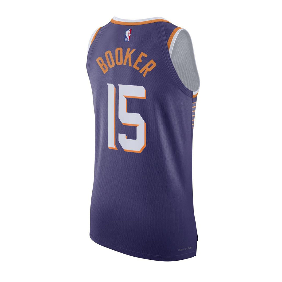 NBA Phoenix Suns Devin Booker Nike #15 Icon Authentic Jersey- Purple