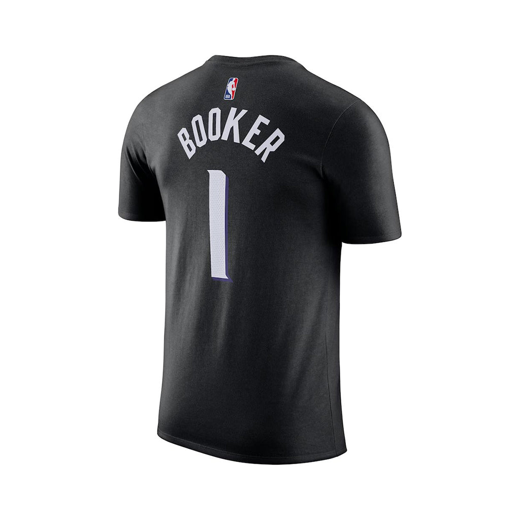 NBA Phoenix Suns Devin Booker Youth Jordan Statement Name & Number T-Shirt - Black