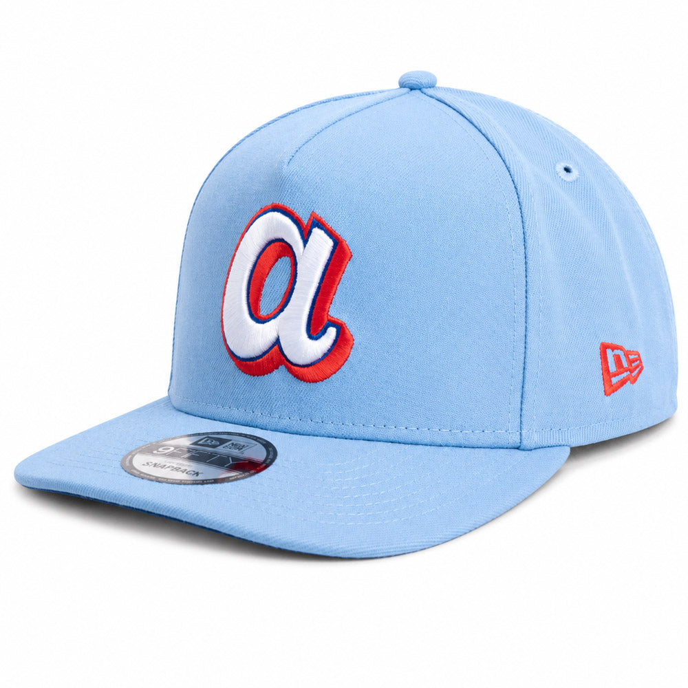 MLB Atlanta Braves New Era City Connect Alternate Undervisor 9FIFTY A-Frame- Blue